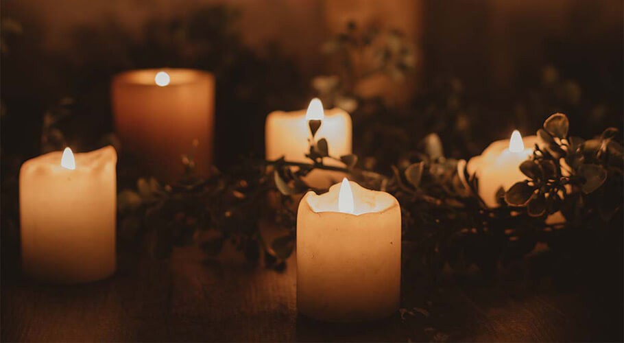 Velas Petrichor para ese aroma empapado por la lluvia